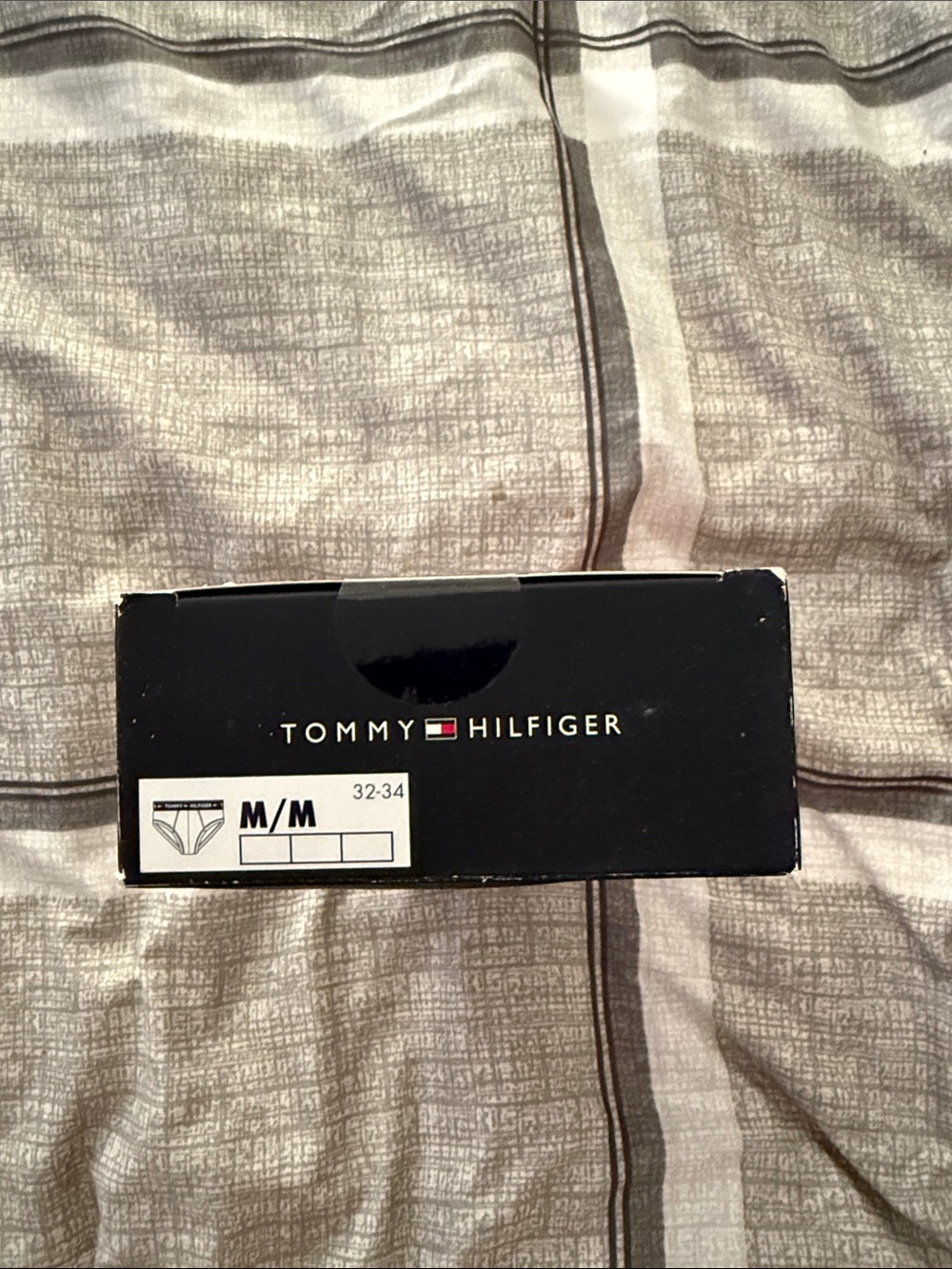Tommy Hilfiger 3-Pack Briefs — white briefs, Light Blue, Blue, Black Waistbands - Picture 3 of 3